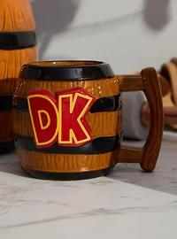 Nintendo Donkey Kong Barrel Figural Mug