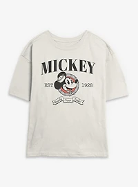 Disney Mickey Mouse Sails Ready Womens Skimmer Tee