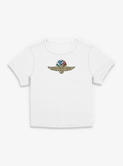 Indy 500 Indianapolis Motor Color Womens Baby Tee