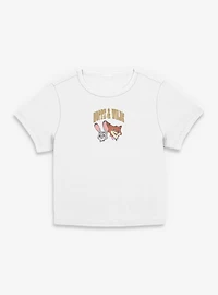 Disney Zootopia 2 Hopps Wilde Womens Baby Tee