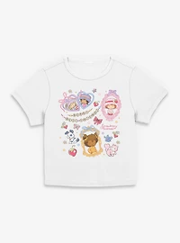 Strawberry Shortcake Berry Best Friends Womens Baby Tee