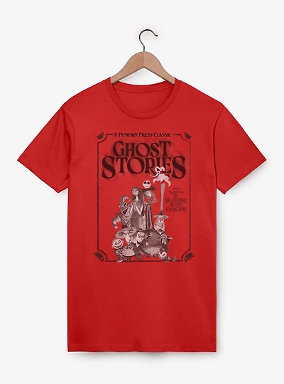 Disney The Nightmare Before Christmas Ghost Stories Cover T-Shirt