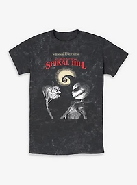 Disney The Nightmare Before Christmas Jack Stories From Spiral Hill Mineral Wash T-Shirt