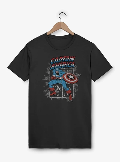 Marvel Captain Stamp T-Shirt