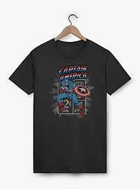 Marvel Captain Stamp T-Shirt