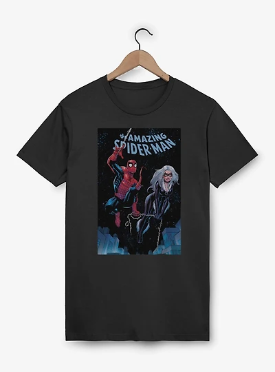Marvel Venom Spiderman And Black Cat T-Shirt