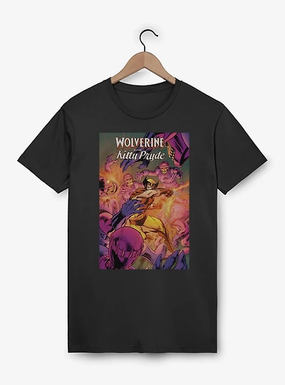 Marvel X-Men Wolverine And Kytty Pryde T-Shirt
