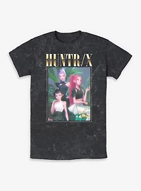 KPop Demon Hunters Huntrix Photocard Mineral Wash T-Shirt