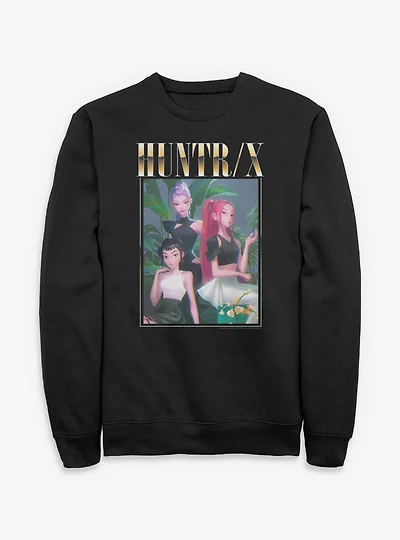 KPop Demon Hunters Huntrix Photocard Sweatshirt