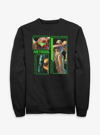 Nintendo Three Samus Sweatshirt