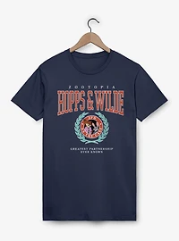 Disney Zootopia 2 Hopps Wilde Crest T-Shirt Hot Topic Exclusive