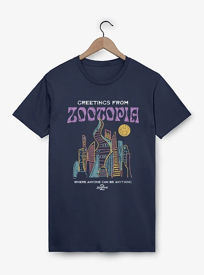 Disney Zootopia 2 Greeting From T-Shirt Hot Topic Exclusive