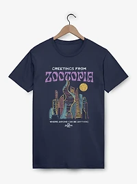 Disney Zootopia 2 Greeting From T-Shirt Hot Topic Exclusive