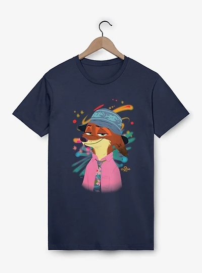 Disney Zootopia 2 Cosmic Nick Wilde T-Shirt