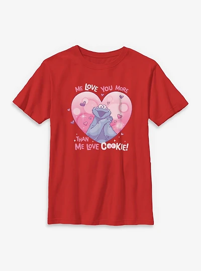 Sesame Street Me Love Cookie Youth T-Shirt