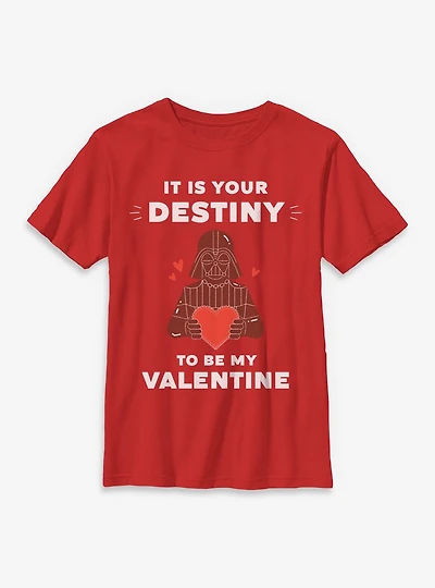 Star Wars Darth Vader Valentine Youth T-Shirt