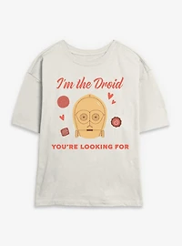 Star Wars I Am What You Are Looking For Womens Skimmer T-Shirt