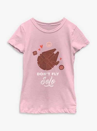 Star Wars Don't Fly Solo Youth Girls T-Shirt