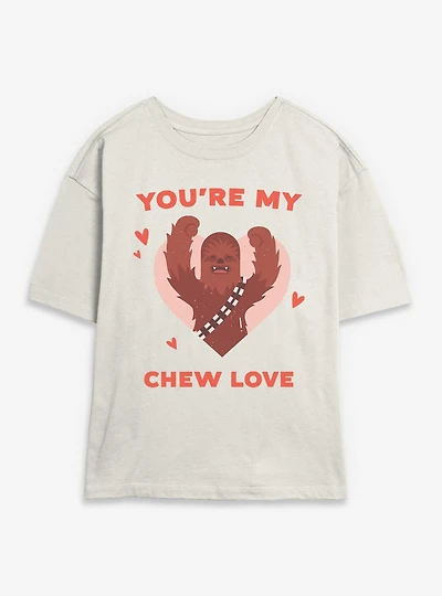 Star Wars My Chew Love Womens Skimmer T-Shirt