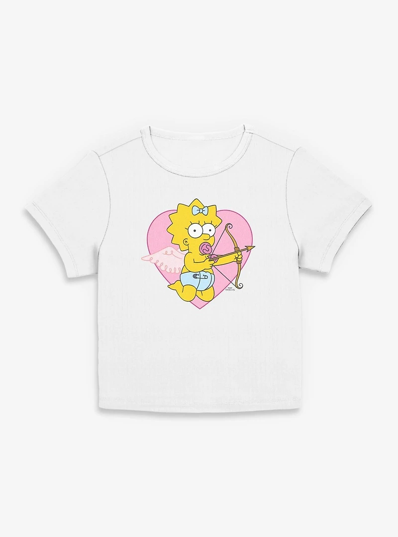 The Simpsons Cupid Maggie Womens Baby T-Shirt