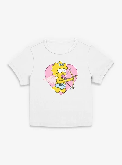 The Simpsons Cupid Maggie Womens Baby T-Shirt