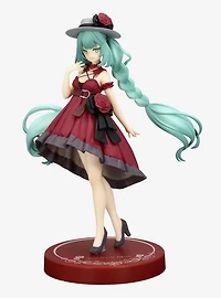 Vocaloid Trio-Try-iT Hatsune Miku (Outing Dress Red Color Ver.) Figure