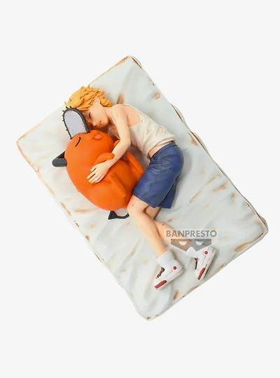 Bandai Namco Chainsaw Man Break Time Collection Denji & Pochita Vol. 4 Figure