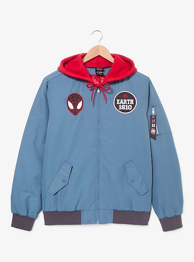 Marvel Spider-Man Miles Morales Bomber Jacket - BoxLunch Exclusive