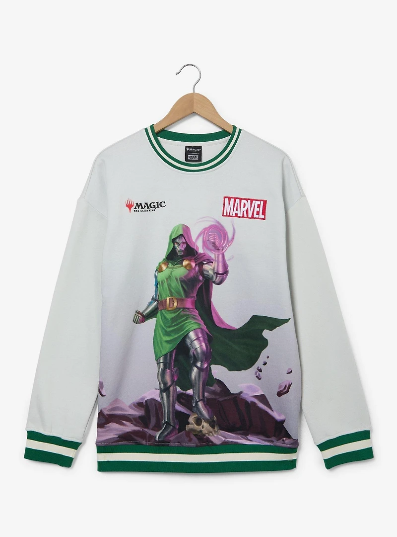 Magic: The Gathering x Marvel Dr. Doom Crewneck - BoxLunch Exclusive
