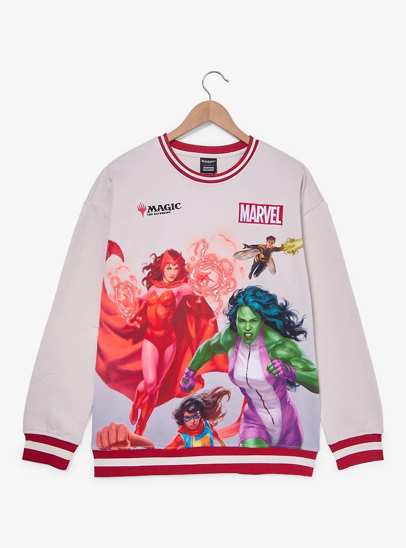 Magic: The Gathering x Marvel Heroines Group Portrait Crewneck - BoxLunch Exclusive