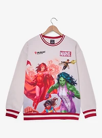 Magic: The Gathering x Marvel Heroines Group Portrait Crewneck - BoxLunch Exclusive
