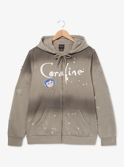 Coraline Gradient Zippered Hoodie - BoxLunch Exclusive