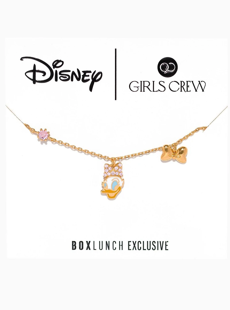 Girls Crew Disney Daisy Duck Charm Necklace - BoxLunch Exclusive