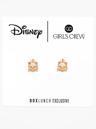 Girls Crew Disney The Aristocats Marie Stud Earrings - BoxLunch Exclusive