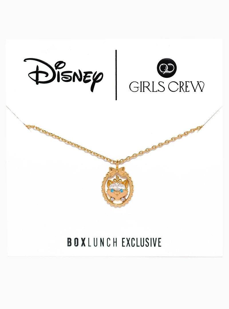 Girls Crew Disney The Aristocats Marie Portrait Necklace - BoxLunch Exclusive