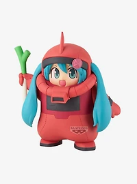 Bandai Namco Gundam 45th Anniversary x Hatsune Miku Char's Zaku Costume Figure (Hatsune Miku Ver.)