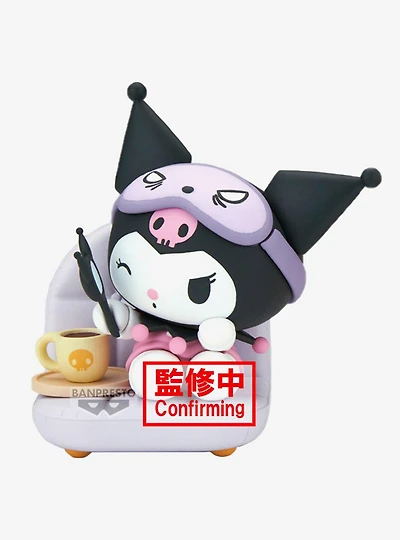 Bandai Namco Sanrio Nakayoshi Memories Relaxing Time at Home Kuromi Figure