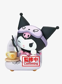 Bandai Namco Sanrio Nakayoshi Memories Relaxing Time at Home Kuromi Figure