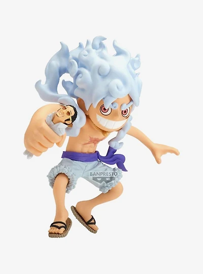Bandai Namco One Piece MEGA World Collectable Figure Monkey D. Luffy vs Borsalino Figure
