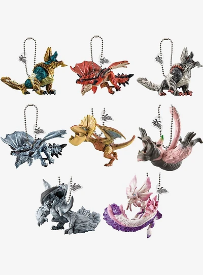 Monster Hunter Mascot Charm Collection Blind Box Bag Clip