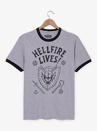 Stranger Things Hellfire Liver Ringer T-Shirt- BoxLunch Exclusive