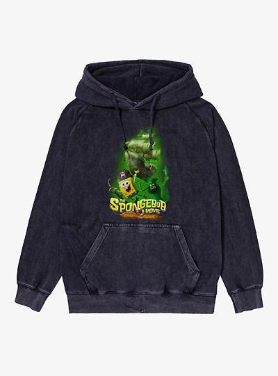 The SpongeBob Movie: Search for SquarePants Flying Ghost Ship Mineral Washed Hoodie