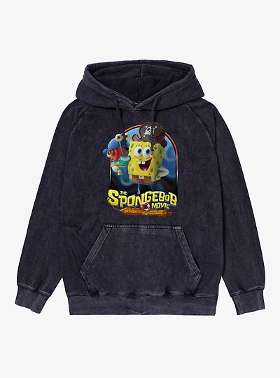 The SpongeBob Movie: Search for SquarePants Pirate Pals Mineral Washed Hoodie