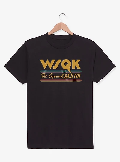 Stranger Things WSQK Radio The Squawk T-Shirt