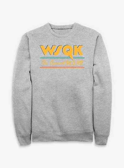 Stranger Things WSQK Radio The Squawk Sweatshirt