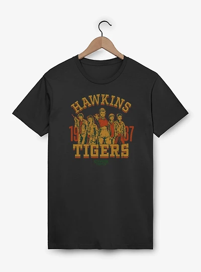 Stranger Things Hawkins Tigers T-Shirt