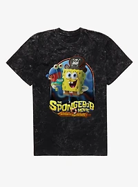 The SpongeBob Movie: Search for SquarePants Pirate Pals Mineral Wash T-Shirt