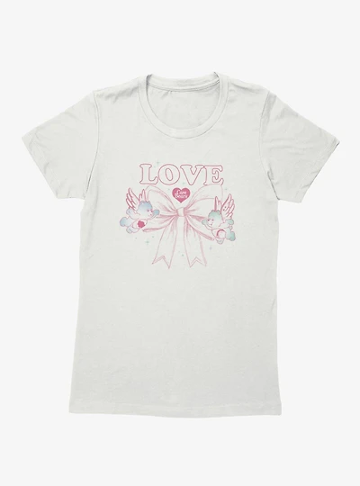 Care Bears Love Bow Womens T-Shirt