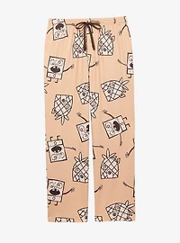 SpongeBob SquarePants DoodleBob Allover Print Sleep Pants — BoxLunch Exclusive
