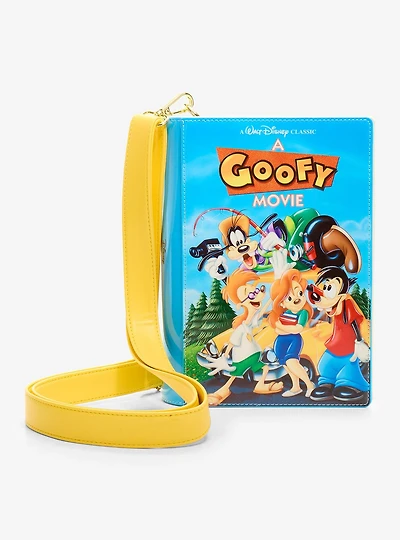 Loungefly Disney A Goofy Movie VHS Tape Figural Crossbody Bag - BoxLunch Exclusive